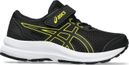 Asics Contend 8 PS Kinder Runningschuhe Schwarz Gelb