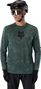 Maglia a maniche lunghe Fox Ranger TruDri verde da uomo