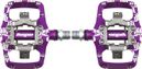 Paire de Pédales Automatiques Hope Union TC Clip Violet