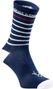 LeBram Ventoux Marinière Pair of Socks Blue White Bordeaux