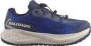Salomon Aero GRVL Waterproof Blue Kids' Running Shoes