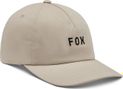 Casquette Fox Wordmark Beige