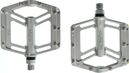 Wellgo MG-6 Flat Pedals - Aluminium Grey