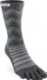 Chaussettes à orteils polyvalente Outdoor Midweight Crew Wool unisexe