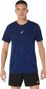 Asics Road Seamless Short Sleeve Jersey Blue Men