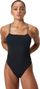 Costume intero Speedo V Class Active Back da donna nero/grigio