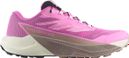 Chaussures Trail Salomon Pulsar Rose/Marron Femme