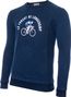 LeBram x Sports d'Époque Forçat de Longchamp Sweatshirt Dunkelblau
