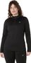 Asics Core Donna Nero Termico 1/2 Zip Top