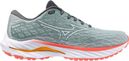 Chaussures Running Mizuno Wave Inspire 20 Gris Rose Femme