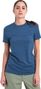Maglietta tecnica Icebreaker Merino 150 Tech Lite Blue Donna