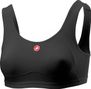 Reggiseno Castelli Rosso Corsa Nero
