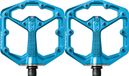 Pair of Crankbrothers Stamp 7 Pedals Blue
