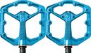 Paire de Pédales Crankbrothers Stamp 7 Bleu