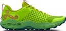 Under Armour HOVR Dark Sky Ridge Trail Unisex Running Shoes Green Blue