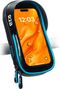 Support téléphone pour velo - Etanche - Rotation à 360 Degrés Noir/Bleu