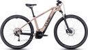 VTT Électrique Semi-Rigide Cube Reaction Hybrid Performance 500 Shimano Alivio 9V 500 Wh 29'' Marron Metallic 2023