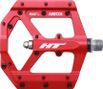 HT Components ME03 EVO+ Red Flat Pedals