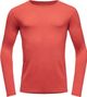 Men's Devold Breeze Merino 150 Blue Long Sleeve T-Shirt