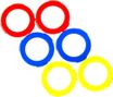 Magura MT4 / MT6 / MT8 / MT Trail Customisation Kit Blue Red Yellow