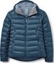 Giacca con cappuccio RAB Electron Pro blu da donna