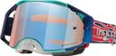 Oakley Airbrake MX-montuur van Troy Lee Designs, blauw/Prizm MX Sapphire Iridium / Ref.: OO7046-H7