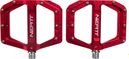 Paire de Pédales Plates Neatt Oxygen V2 8 Picots Rouge