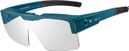 Lunettes de soleil Verres clairs anti-vent pour homme et femme - bleu