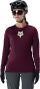 Maglia a maniche lunghe Fox Ranger Fox Head marrone da donna