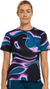 Women's Dharco Aurora Short Sleeve Jersey Black/Rose