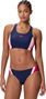 Conjunto de bikini Speedo Colourblock Splice 2.0 para mujer azul/rosa