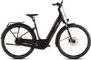 Vélo de Ville Électrique Cube Supreme Hybrid Comfort Pro 600 Easy Entry Enviolo Trekking 600 Wh 700 mm Violet Orange Solareclipse 2026