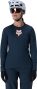 Maglia a maniche lunghe Fox Ranger Fox Head blu da donna
