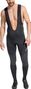Vaude Active Warm Bib Calzamaglia nero/argento