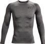 Under Armour Heatgear Armour Grey Men's Long Sleeve Compression Jersey