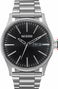 Montre Unisexe Nixon Sentry Acier Gris/Noir
