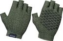 GripGrab Freedom Olive Knitted Short Finger Gloves