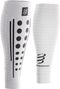 Gambali a compressione Compressport R2 Aero 2.0 Bianco/Nero