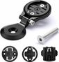 Support Compteur Velkyne CNC Compatible Garmin Wahoo Bryton Cateye GPS Vélo Noir