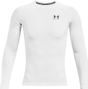 Under Armor Heatgear Armor Long Sleeve Compression Jersey White Men
