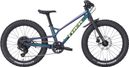 VTT Enfant Rigide Trek Wahoo 20 Trail Microshift 9V 20'' Irisé Vert 