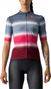 Castelli Dolce Blau / Bordeauxrotes Trikot