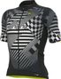 Maillot Alé Checker gris manga corta