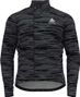 Odlo Zeroweight Ceramiwarm Grey Black Zip Top