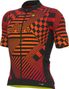 Maillot Alé Checker Mangas Cortas Rojo