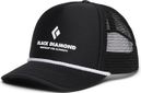 Black Diamond Flat Bill Trucker Cap Black