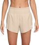 Dames Nike Trail 4in Beige Korte broek