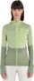 Icebreaker Women's Merino 200 Realfleece Descender Green Fleece
