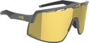 AZR Speed RX Carbon/Gold Goggles Set + Clear Lens