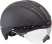City Helmet with Visor CASCO Roadster Plus Black